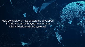 How do traditional #legacy systems coexist with Ayushman Bharat #Digital Mission (ABDM) systems?