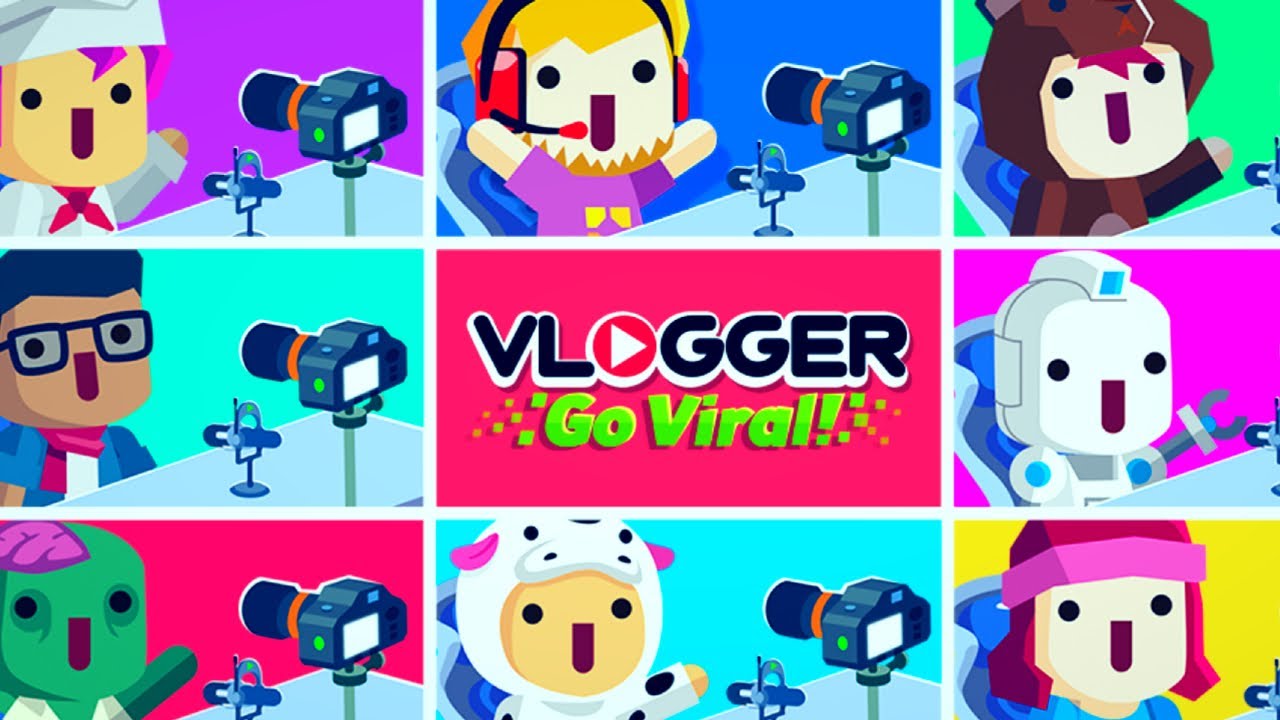 Игра vlogger go. Vlogger игра. Симулятор Блоггера. Блоггер го Вирал. Vlogger go Viral персонажи.