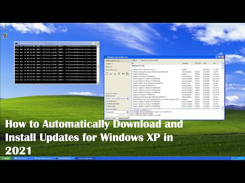 Video: Hoe U Windows XP-updates Terugdraait