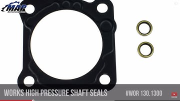 WORKS Aperture High Pressure Shaft Seals | Lancer Evo 7, 8 & 9
