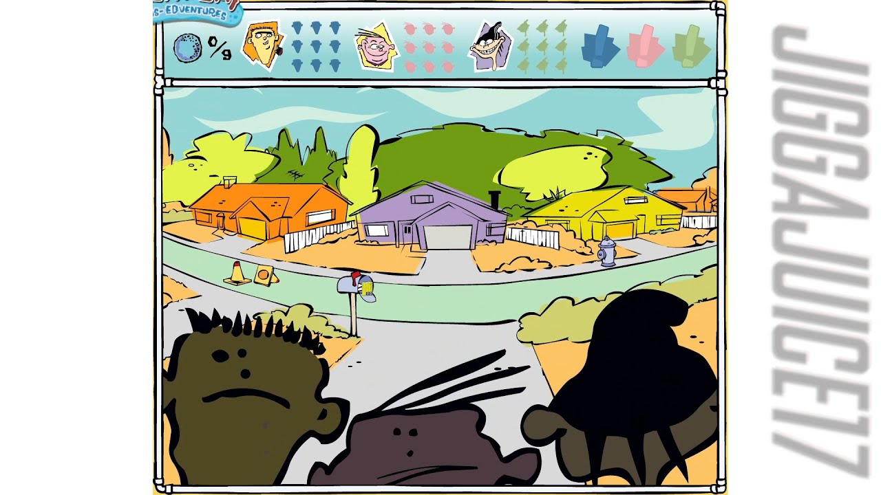 Ed, Edd 'n Eddy: The Mis-Edventures Flash Game (No Commentary)