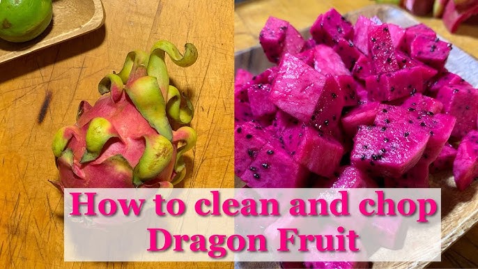 How To Cut Dragon Fruit - What Molly Made