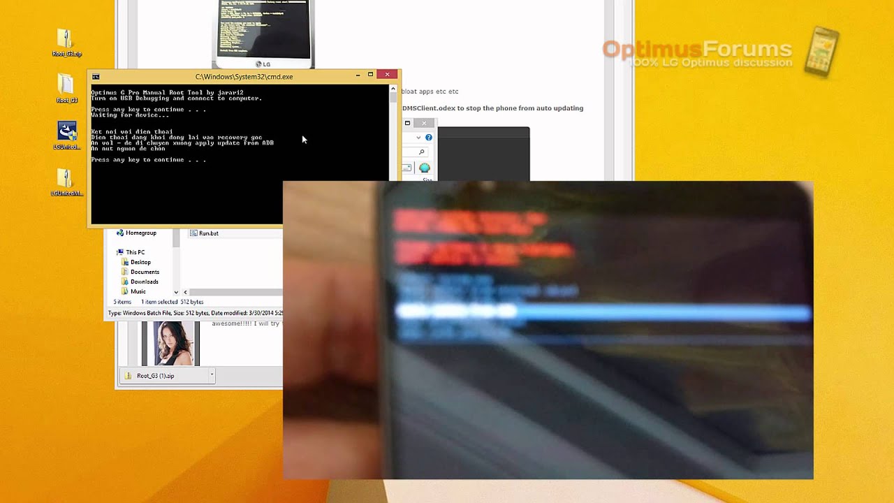 How to root the LG G3 step by step guide - YouTube