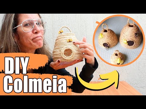 DIY: Colmeia de abelha