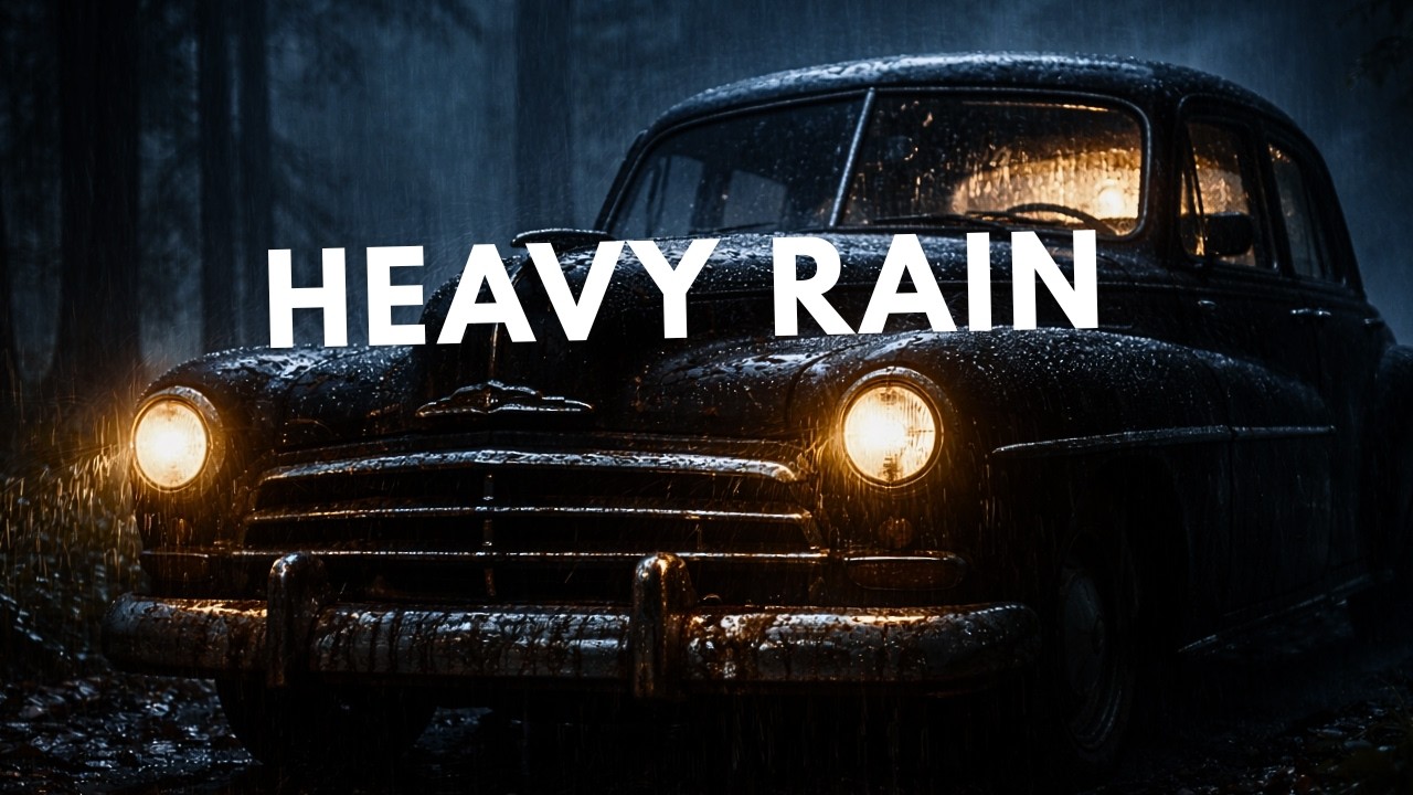 Fall Asleep in Minutes | Heavy Rain & Thunder | No Interruptions