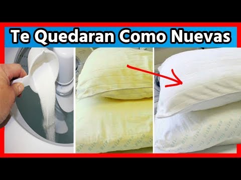 Video: Cómo Limpiar Adecuadamente Las Almohadas: Trucos Que No Todos Conocen