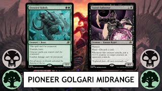 MTG Pioneer Golgari Midrange - Yes I'll Have Some More Two-Drops Please