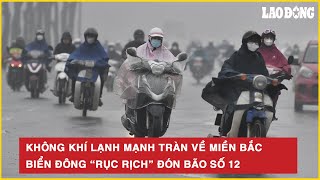 Tin nóng mới nhất: Không khí lạnh mạnh tràn về miền Bắc, Biển Đông “rục rịch” đón bão số 12
