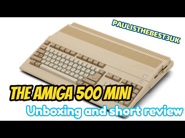 The Amiga 500 mini! 