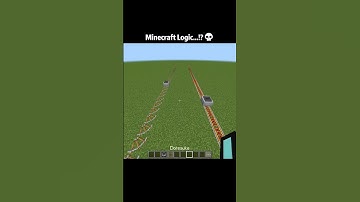 Minecraft Logic moment