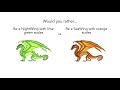 Wings of Fire Would You Rather #1