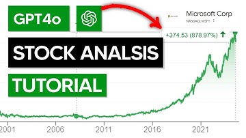 How To Use Gpt4o TO Analyse Stocks (AI Stock Analysis)
