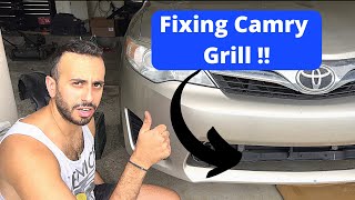 Fixing Toyota Camry Front Bumper!