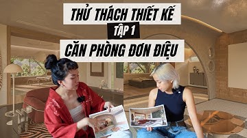 Thử thách thiết kế | #1: BIẾN ĐỔI PHÒNG NGỦ ĐƠN ĐIỆU | Kat Studio