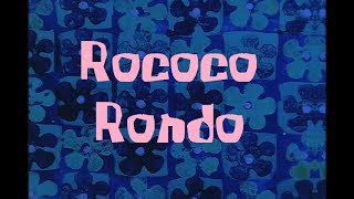 SpongeBob Production Music Rococo Rondo Resimi