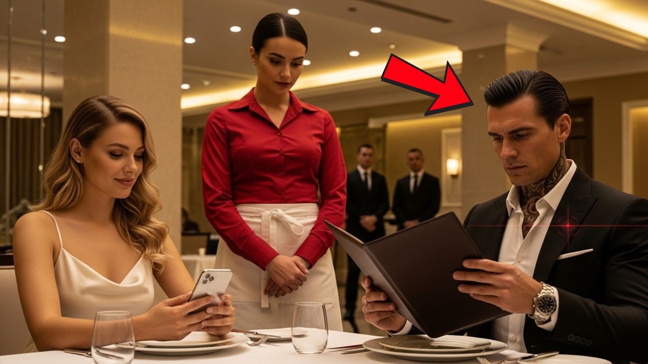 KELNERKA PODSUWA NOTATKĘ SZEFOWI MAFII TWOJA DZIEWCZYNA CIĘ SPRZEDAŁA SĄ NA POZYCJI