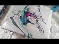 (632)Bloom/Pillow Technik mit Bastelleber/glue, 2 little videos