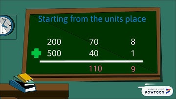 3 digit addition with carry over