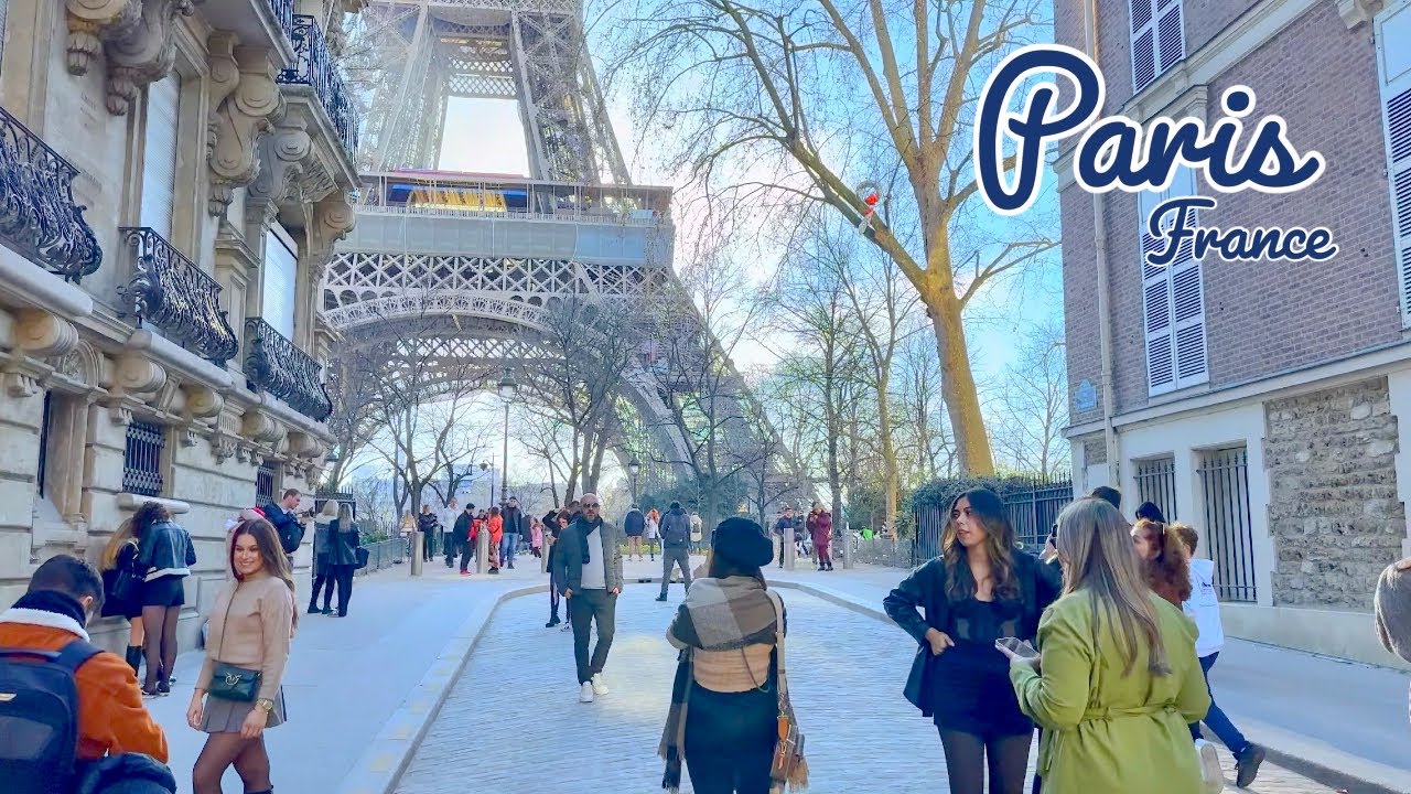 Paris, Francia | Parisian Lifestyle | Tour a Piedi 4K