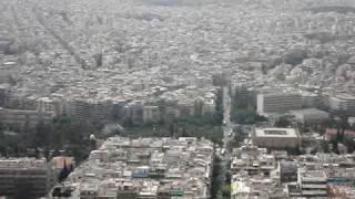 Vista de Atenas desde la Colina de Likavitos