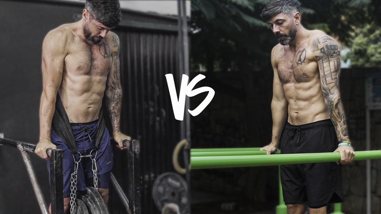 ¿Es mejor la CALISTENIA tradicional o la CALISTENIA LASTRADA en el Gym? Mi experiencia