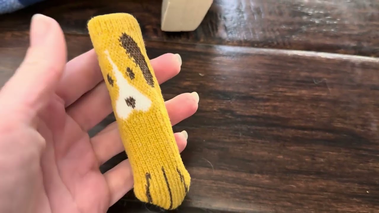 Носки для стула с изображением щенка | Милое и тихое обновление дома