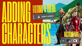 Portrait of Artist Part 2: Adding Characters and Objects