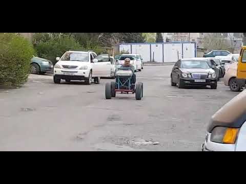 Homemade  mini buggy. თვითნაკეთი ბაგი