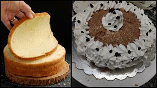 How to Make Basic Sponge Cake|Easy Vanilla Sponge Cake Without Oven