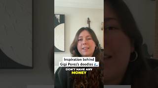 Gigi Perez explains the origin of her doodles 💗 #gigiperez #sailorsong #doodles #acoustic