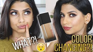 Huda Beauty FAUX FILTER Foundation changes colors?! WHAT? Review & Demo!