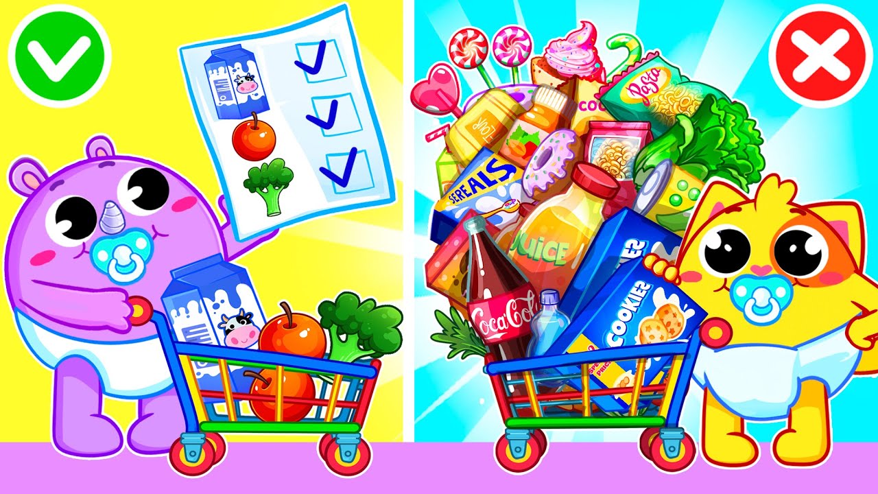 Corrida no Supermercado | Canção Divertida para Bebês e Rimas Infantis por Toddler Zoo