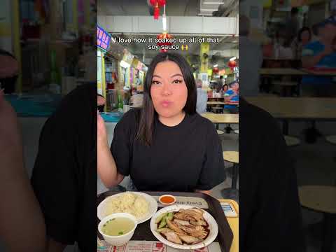 Video: Spisning på Maxwell Food Centre, Singapore