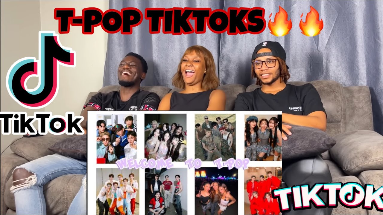 T-POP Boys and girls group tiktok compilation | REACTION