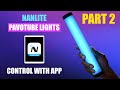 Control Nanlite Pavotube II Lights Wirelessly with Nanlink App [ Pt. 2 Tutorial ] Multiple Fixtures