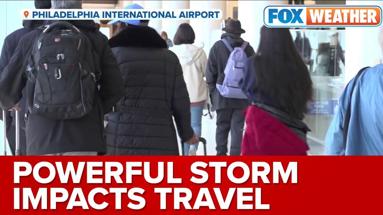Airlines Issue Travel Waivers to Passengers As Major Storm Develops ...