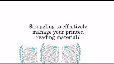 Tips for managing your reading material