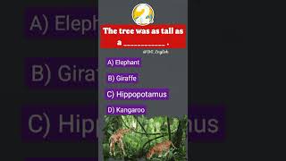 Elephant, Giraffe, Hippopotamus Or. | Test Your English Grammar Through Quiz-369 On Simile