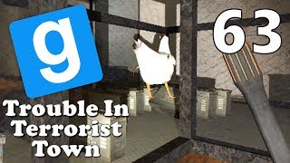 [63] That's Not A Coop! Angry Chicken!!! (Gmod TTT Gameplay)