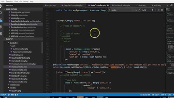 Web development tutorial   recruitment portal   64   fix job application button