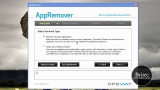 AppRemover: Removes Stubborn Security Applications by Opswat screenshot 1