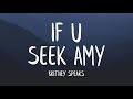 Britney Spears - If U Seek Amy (Lyrics)