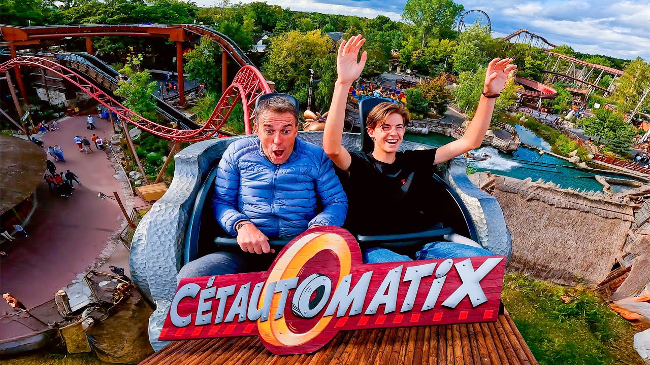 Je teste Cetautomatix : le nouveau coaster du PARC ASTERIX ! 🎢