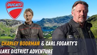 Riding in the Lake District for Ducati with Carl Fogarty
