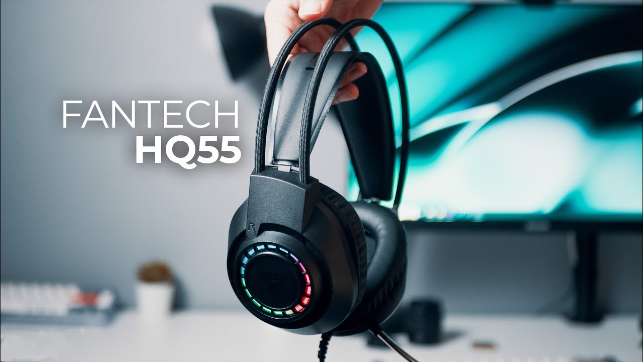 Fantech Portal HQ55 Gaming headset | 145rb ga ada lawan paling ringan + juara suara nya !