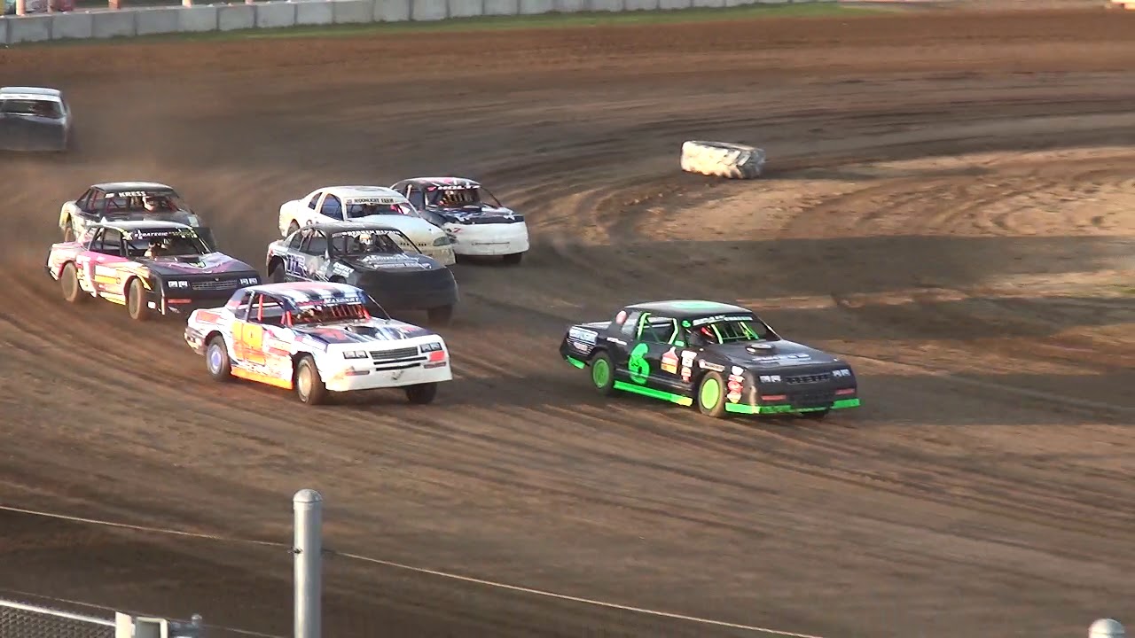 IMCA Stock Car Heats Independence Motor Speedway 5/4/19 - YouTube