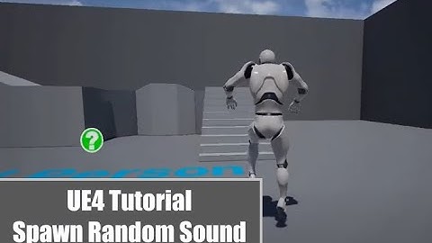 Unreal Engine Spawn Random Sound Effects In Different Pitch Range - Quick Tutorial