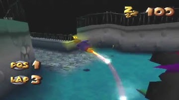 40 Winks [PS1] - (Walkthrough) - Part 4: Race Against Witch (Ruff)