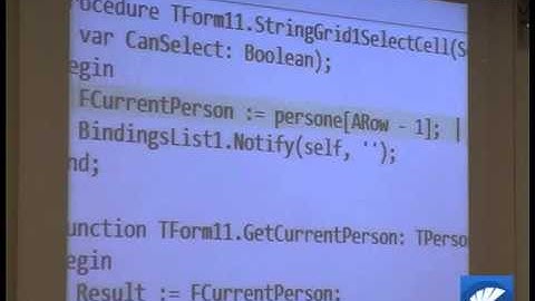 ITDevCon 2011 - Daniele Teti - Using Data Access Patterns with LiveBindings - Parte 2
