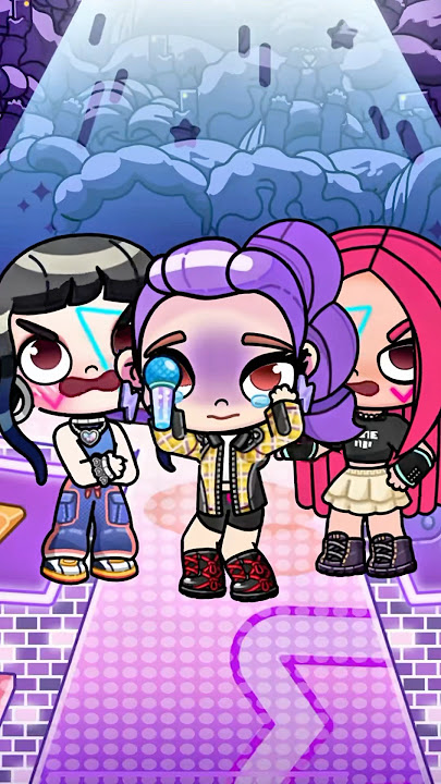 POWER OF HUNTERX FANS 🔥💖 K-POP DEMON HUNTERS #avatarworld #nina PAZU #demonhunters